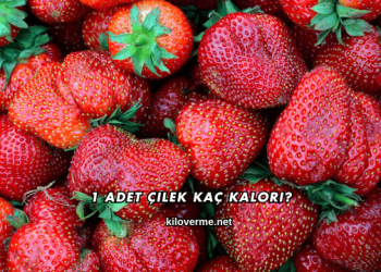 1 Adet Çilek Kaç Kalori?