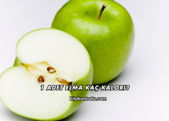 1 Adet Elma Kaç Kalori?