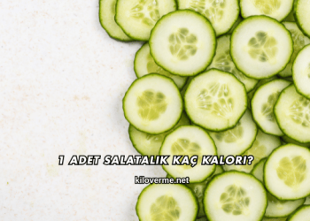 1 Adet Salatalık Kaç Kalori?