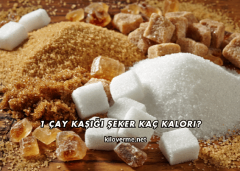 1 Çay Kaşığı Şeker Kaç Kalori?