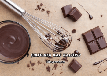 1 Çikolata Kaç Kalori?