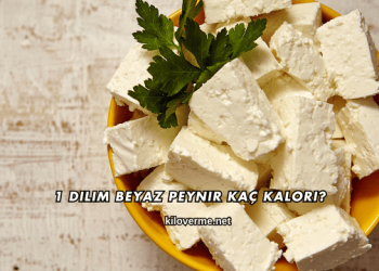1 Dilim Beyaz Peynir Kaç Kalori?