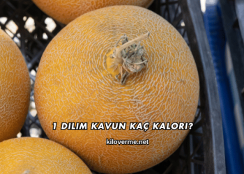 1 Dilim Kavun Kaç Kalori?