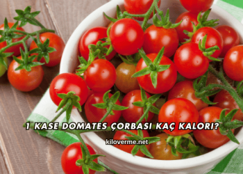 1 Kase Domates Çorbası Kaç Kalori?