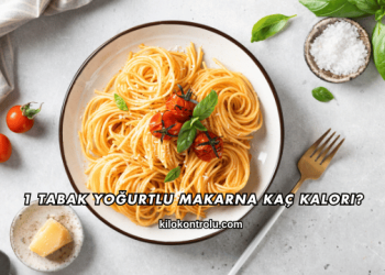 1 Tabak Yoğurtlu Makarna Kaç Kalori?