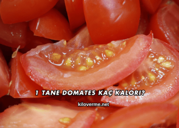 1 Tane Domates Kaç Kalori?