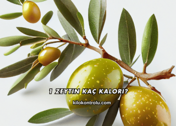 1 Zeytin Kaç Kalori?