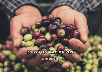 10 Zeytin Kaç Kalori?