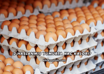 2 Haşlanmış Yumurta Kaç Kalori?