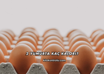 2 Yumurta Kaç Kalori?