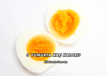 3 Yumurta Kaç Kalori?