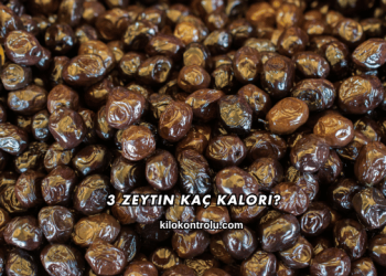 3 Zeytin Kaç Kalori?