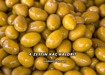 4 Zeytin Kaç Kalori?