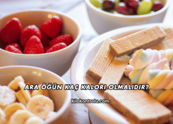 Ara Öğün Kaç Kalori Olmalıdır?