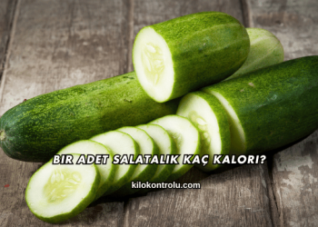 Bir Adet Salatalık Kaç Kalori?
