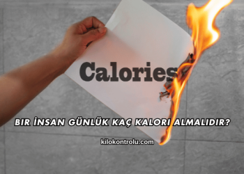 Bir İnsan Günlük Kaç Kalori Almalıdır?
