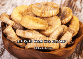Bir Kuru İncir Kaç Kalori?