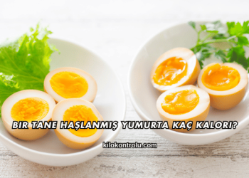 Bir Tane Haşlanmış Yumurta Kaç Kalori?