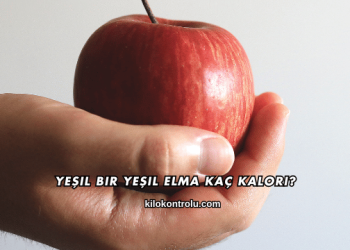 Bir Yeşil Elma Kaç Kalori?