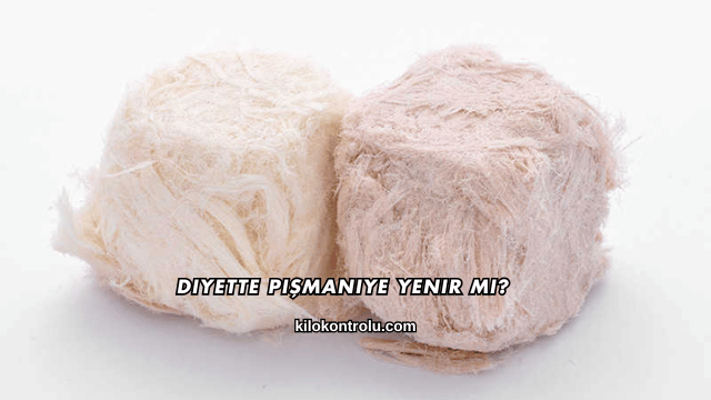 Diyette Pişmaniye Yenir mi?