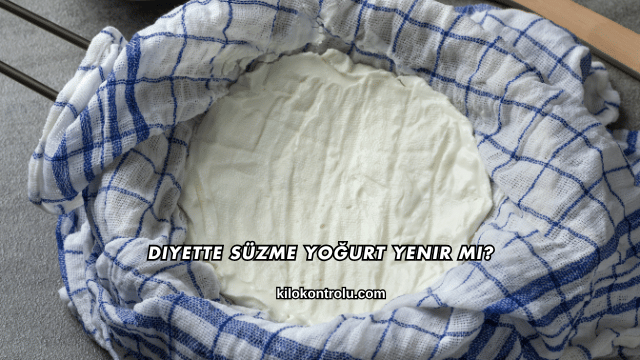 Diyette Süzme Yoğurt Yenir mi?