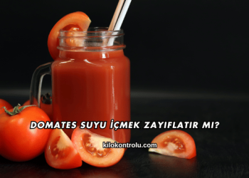 Domates Suyu İçmek Zayıflatır mı?