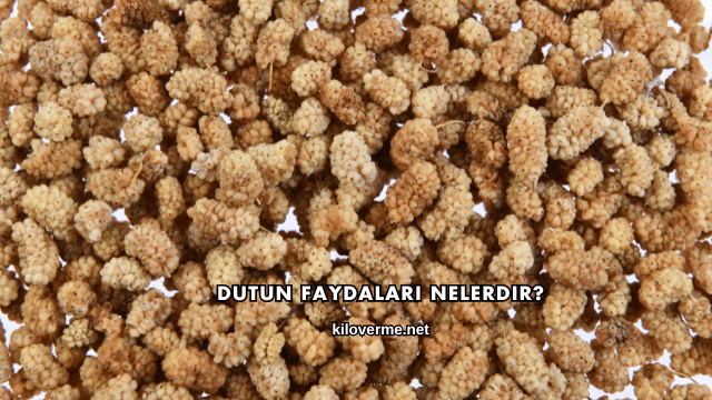 Dutun Faydaları Nelerdir?