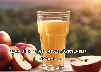 Elma Sirkesi Ne Kadar Tüketilmeli?