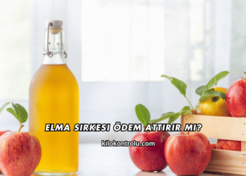 Elma Sirkesi Ödem Attırır mı?