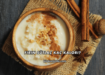 Fırın Sütlaç Kaç Kalori?