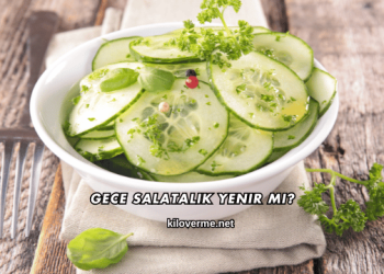 Gece Salatalık Yenir mi?