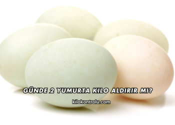 Günde 2 Yumurta Kilo Aldırır mı?