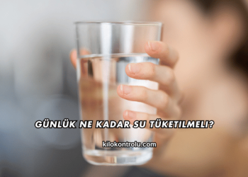 Günlük Ne Kadar Su Tüketilmeli?