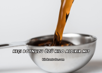 Keçi Boynuzu Özü Kilo Aldırır mı?