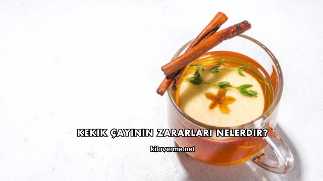 Kekik Çayının Zararları Nelerdir?