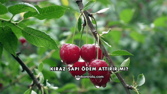 Kiraz Sapı Ödem Attırır mı?