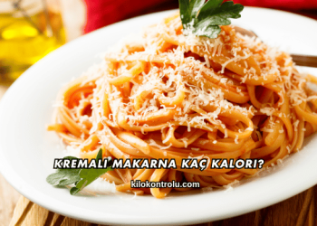 Kremalı Makarna Kaç Kalori?