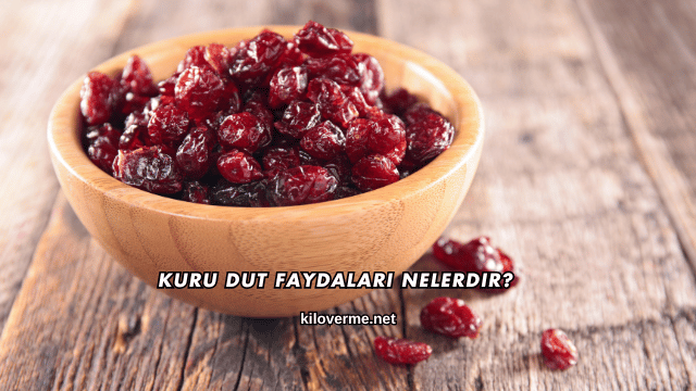Kuru Dut Faydaları Nelerdir?