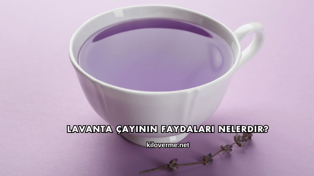 Lavanta Çayının Faydaları Nelerdir?