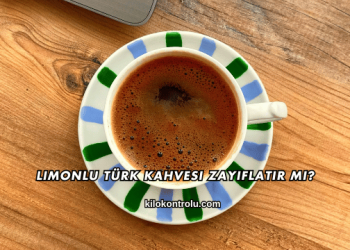 Limonlu Türk Kahvesi Zayıflatır mı?