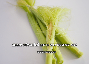 Mısır Püskülü Çayı Zayıflatır mı?