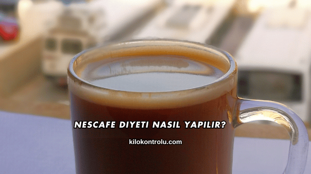 Nescafe Diyeti Nasıl Yapılır?