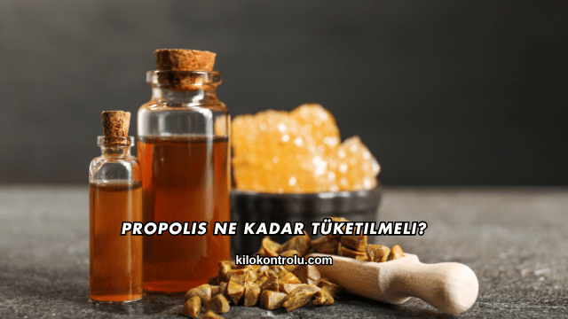 Propolis Ne Kadar Tüketilmeli?