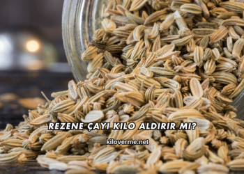Rezene Çayı Kilo Aldırır mı?