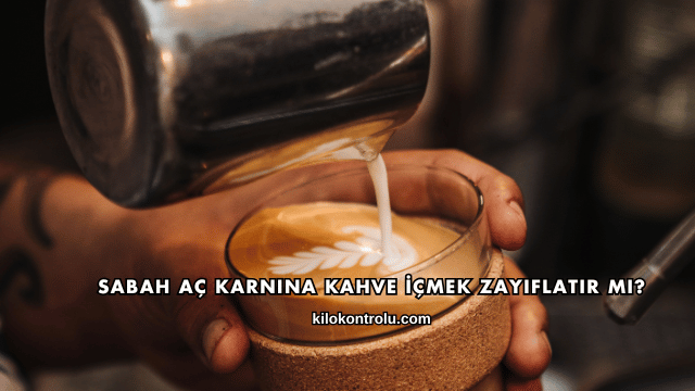 Sabah Aç Karnına Kahve İçmek Zayıflatır mı?