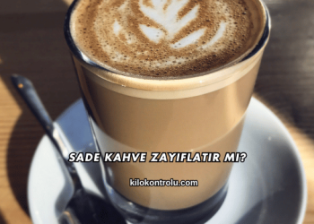Sade Kahve Zayıflatır mı?