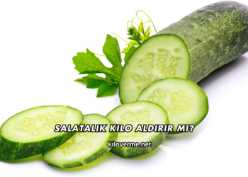 Salatalık Kilo Aldırır mı?