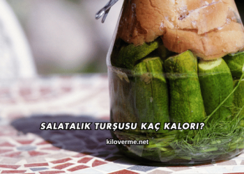 Salatalık Turşusu Kaç Kalori?