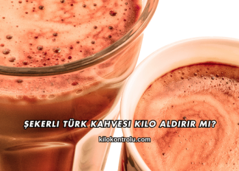 Şekerli Türk Kahvesi Kilo Aldırır mı?