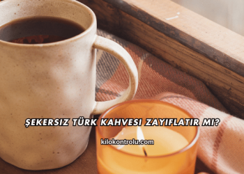 Şekersiz Türk Kahvesi Zayıflatır mı?